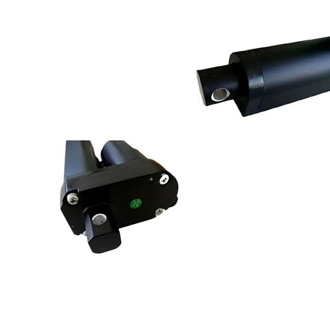 Long Stroke Electric Linear Actuator 650mm 24V DC Heavy Duty 3500N 770LBS Load, end connectors visible, versatile use
