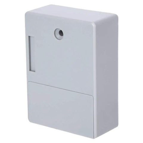 Hassle Free 125 Khz Smart Cabinet Lock With Electronic Rfid Card Access For Warehouse Sauna Library Office Locker No Drill Gray Anti Smash Self Locking Body Straightforward Installation, gray electronic cabinet lock