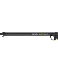 Asso S R Pneumatic Speargun With Regulator For Underwater Fishing And Anti Stress Rubber Handle Side View