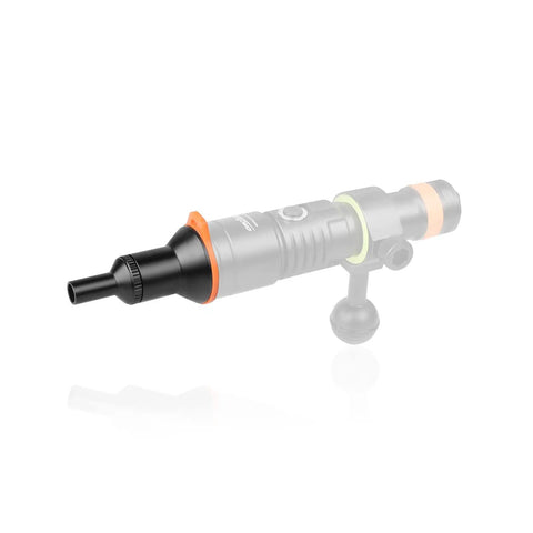 Aluminum Alloy Underwater Dive Light Snoot For Macro Photography And Videography, Controls Beam For Precise Focus With D530V, Pro Grade Optics