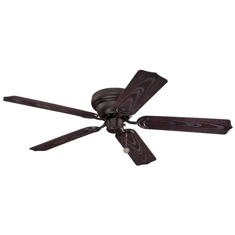 Contempra 48 Inch Indoor Outdoor Ceiling Fan with oil rubbed bronze finish and five weatherproof blades