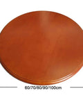 Solid Wood Lazy Susan Turntable For Dining Table And Kitchen Countertop Storage Round Rotating Serving Plate Multiple Size Options 24 30 36 Inches