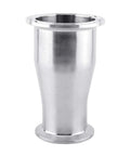 Beduan reducer tri-clamp ferrule, 304 stainless sanitary fitting, 2-inch to 1-1/2-inch tube OD