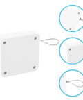 Automatic Sliding Door Closer For Home And Office Doors, Self Closing Mechanism, 1.2m Wire, Heavy Duty ABS Construction