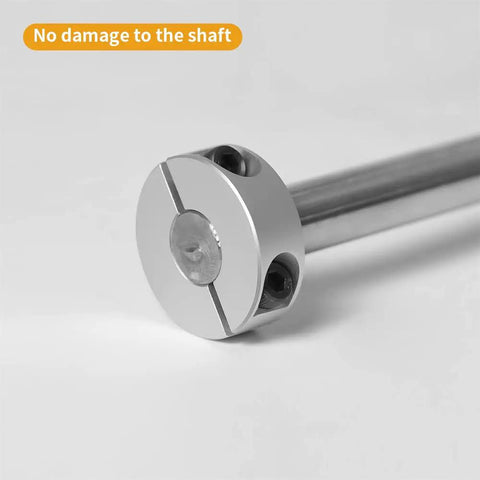 22mm Bore Double Split Shaft Collar Aluminum Two Piece Shaft Collar 45mm Outside Diameter 12mm Thick With M5 Set Screws Pack Of 4