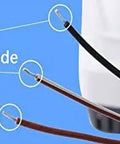 Wiring options for Automatic Submersible Bilge Pump For Boats, 12V 1100 GPH With Built-In Float Switch, showing N, Auto, Manual modes.
