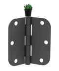 Whimsical Succulent Door Hinge Heads Magnetic Topper Set Of 6 Haworthia ornament on metal door hinge