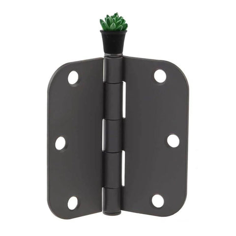 Whimsical Succulent Door Hinge Heads Magnetic Topper Set Of 6 Haworthia ornament on metal door hinge