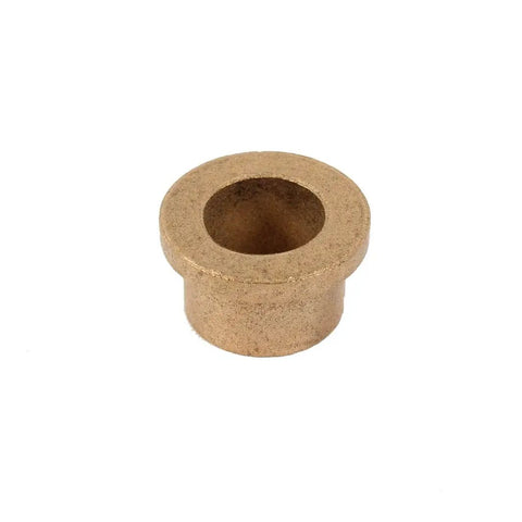 Upper Flanged Deck Arm Bronze Bushing Fit For Rotary Bad Boy Zero Turn Mower Slick Half Inch ID X 11/16 OD Half Inch Height Top Shelf Two Pack Smooth Ride Upgrade For DIY Guy, bronze bushing with cylindrical design.