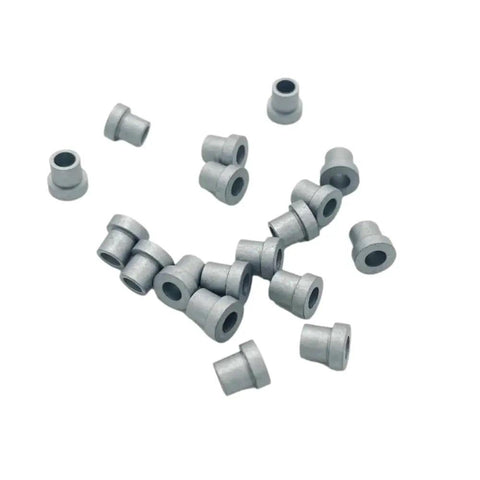 ORT450 Flanged Bushing 1832.022.238 Spare Part For ORT450 Battery Powered Plastic Strapping Tool, set of 10 gray metal pieces