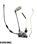Door Latch Assembly With Cable And Rod For Ford Econoline E150 E250 E350 Vans 1992 2019 Rear Right Side Replacement Lock Latch Actuator AC2Z15431A02A 6C2Z-15431A02-AA No Fuss Easy Install Durable