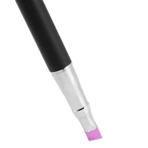 Heavy Duty Pen Style Fiber Optic Cleaver Featuring Precision Flat Ruby Blade for flawless cable splicing tip close-up