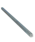 Three Sixteenths Inch Square Steel Key Stock Bar Zinc Coated Cold Drawn Oversized Pack of Three Built To Last for Machinery Pros