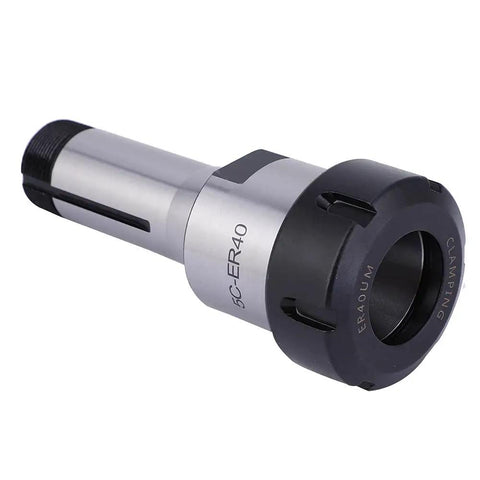 5C Collet Chuck Holder For Deep Milling, Built Tough With Precision Ground Hardened Steel, Extended Shank CNC Lathe Tool