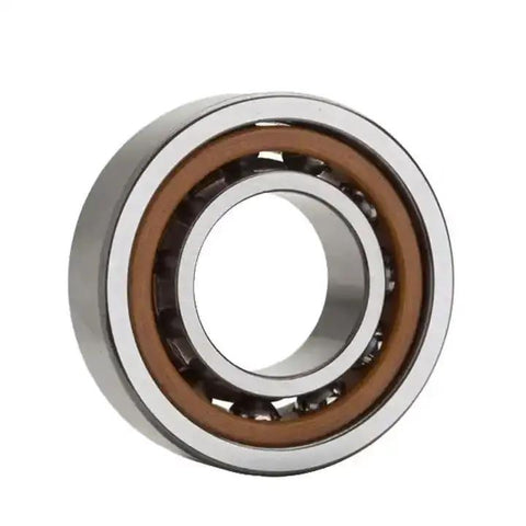 2 Pair 7005C-2RZ-P4-DT Sealed Angular Contact Bearings 25X47X12MM side view showcasing precision fit for CNC applications.