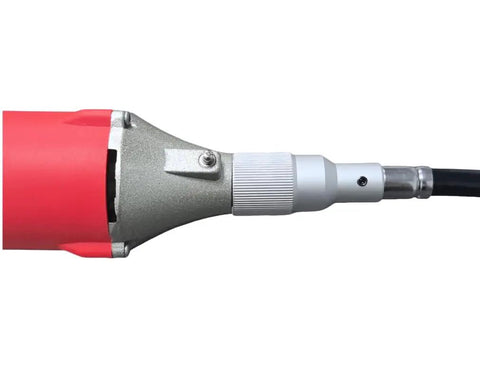 90 Degree Right Angle Electric Grinder Transfer Head Hand Piece With Black Rubber Shaft For 3mm Shank, Elbow Style For Easy Grinding, Cutting, And Polishing, Ultra Comfortable Grip Reduces Wrist Fatigue And Keeps Control.