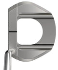 Top view of HB Soft 2 Putter with Speed Optimized Face and Dynamic Groove Milling, 34 Inch Right Hand, Silver Finish, Single Bend