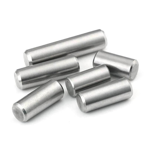 50 Pcs M1x6mm Cylindrical Pin Locating Dowel Stainless Steel 304 Fixed Shaft Solid Rod For Precision Alignment