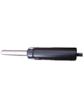 Heavy Duty BT 252749 Air Gas Spring Pneumatic Cylinder for Excavator and Forklift Parts, black with silver rod.