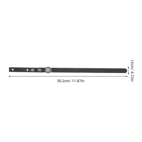 Heavy Duty Manual Rebar Bender Steel Hand Pipe Bending Machine For Construction Sites Tough Tools with a length of 30.2cm and height of 12cm.
