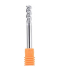 Aluminum CNC End Mill With One Quarter Inch Shank And One Quarter Inch Cutting Diameter, Three Flutes Upcut Router Bit