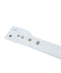 One Piece Drawer Runners Slides With Hidden Roller Bearing White Drawer Slides For Ultra Smooth Quiet Open And Close Durable Track