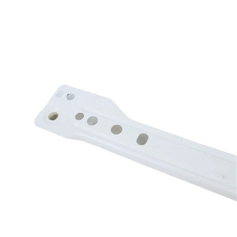 One Piece Drawer Runners Slides With Hidden Roller Bearing White Drawer Slides For Ultra Smooth Quiet Open And Close Durable Track