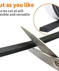 Cutting Heavy Duty Self Adhesive Weather Stripping Door Seal Strip For Windows And Pipes High Density Cr Foam Insulation Tape