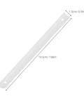 Three Pack Plastic Drawer Slides For Cabinets And Cupboards, Easy Install, Smooth Quiet Performance, White Rail Dimensions