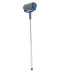 Straight-Up High Performance Paint Roller Kit with Telescoping Pole for walls, ceilings, and decks, featuring dark blue handle.