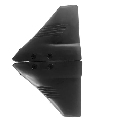 Hydrofoil Stabilizer For Outboard And Stern Drive Boats Up To 150 HP Boosts Stability And Handling, angled top view.