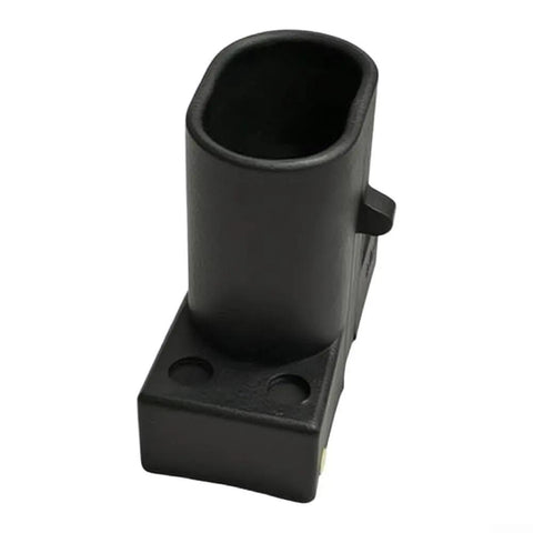 Straight Swap Coolant Level Sensor Kicks Low Fluid Alerts Off For Chevy Bolt EV EUV 2014 To 2023 Sturdy black plastic unit close-up.