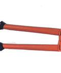 Beefy Heavy Duty Cable Cutter With Tapered Jaws For Up To 1/4 Inch Stainless And Galvanized Aircraft Cable, 18 Inch Length, Hardened Steel Blades