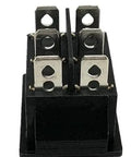 Back view of Start On Off Switch For Champion Inverter Generators 3500W 3800W Replacement Plug And Play Toggle Switch terminals