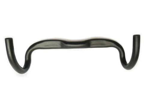 Aero Drop Bar Road Bike Handlebar 31.8mm Clamp 420mm Length AL7075 Aluminum Horns Bent For Low Air Resistance And Smooth Control Ergonomic