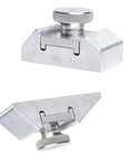 Rock Solid Aluminum Sandpaper Holder And Precision Corner Sanding Block With Ergo Grip For No Sweat Woodworking Polish And Flat Out Metal Detailing Shop Pro Gear Two Pack, aluminum corner sanding block, ergonomic grip.