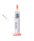 No Clean Flux Gel Paste for Soldering with Needle Dispensing Tool 559 ASM, syringe and needle for electronics welding
