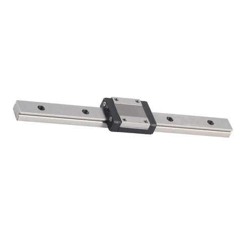 Top Notch MGN15 Linear Motion Slide Rail For Industrial Automation, 15mm Wide Rail Core, 200mm Standard Length, Precision Guide For Machinery, Smooth Sliding Performance, Durable Aluminum Build linear rail with carriage