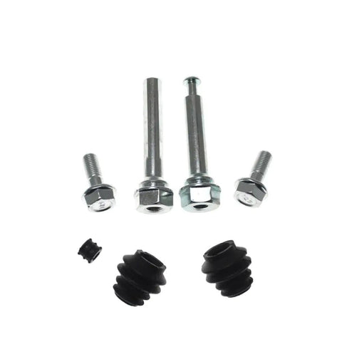 Front Brake Caliper Guide Slider Pin Kit Replaces 58161-1H000 And 58162-1H000 Perfect For Hyundai I40 Kona Sonata Tucson Kia Soul Optima K5 Smooth Ride, metal pins and rubber boots