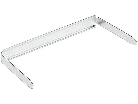 2 Inch Capacity Prong Fastener Bases With 2-3/4 Inch Center Spacing, 100 Bases Per Box, Bright Tin Coat Finish, Coined Edges For Safety.