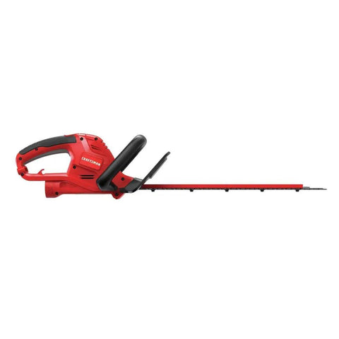 Powerful 22 Inch Corded Hedge Trimmer With Dual Action Blades For Easy Yard Pruning No Fuss Cuts Up To One And A Half Inches Thick Branches