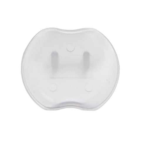 Plastic Baby Safety Outlet Plug Covers 12 Pack For Quick Home Childproofing Easy To Install No Tools Required Keeps Curious Toddlers Safe While You Chill At Home clear cover
