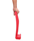 Person holding 2 Pack Drywall Carrier Handles For Lifting Large Panels, ABS Plastic Panel Carrier Tool With Non Slip TPR Grip