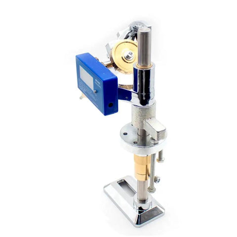 Straight Up Built Tough Gemstone Faceting Machine With Digital Angle Readout And Ergonomic Handle Featuring 32 Position Index Gearing For Reliable Stone Cutting And Quick Polish Jobs, showcasing precision and durability.