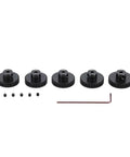 Metal 48P Pinion Gear Set For One-Tenth Scale RC Cars 38T 39T 40T 41T 42T 3.175 Millimeter Shaft With Hex Key