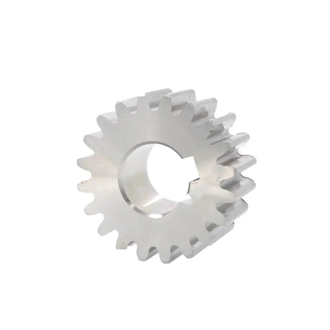Stainless Steel Bevel Gear Pinion Set 12T To 16T 1.5 Module 8mm Bore With 3mm Keyway Flat Gear, 12 Teeth, side view