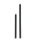 Heavy Duty Matte Black M14 Threaded Extension Rods With 7.9 And 11.8 Inch Light Fixture Downrods for Chandeliers, steel construction.