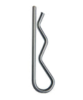 Close-up view of a zinc-plated clevis pin from the 74-Piece Zinc-Plated Clevis Pin Set With Assorted Sizes For Mowers, Trailers, Gates And Handy DIY Projects