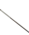 0 To 60 Mm Depth Gauge For Surgical And Orthopedic Use, Pro Grade Stainless Steel Medical Instrument, angled view of marked ruler tip