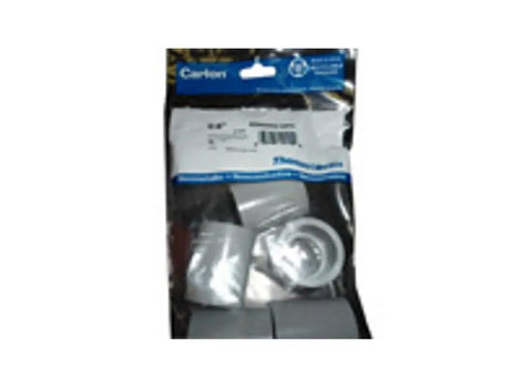 5 Pack 3/4 Inch PVC Couplings For Rigid Non Metal Conduit, DIY Friendly Socket Fittings, Easy Install, Solvent Cement Ready, Durable PVC Plumbing Hardware packaged